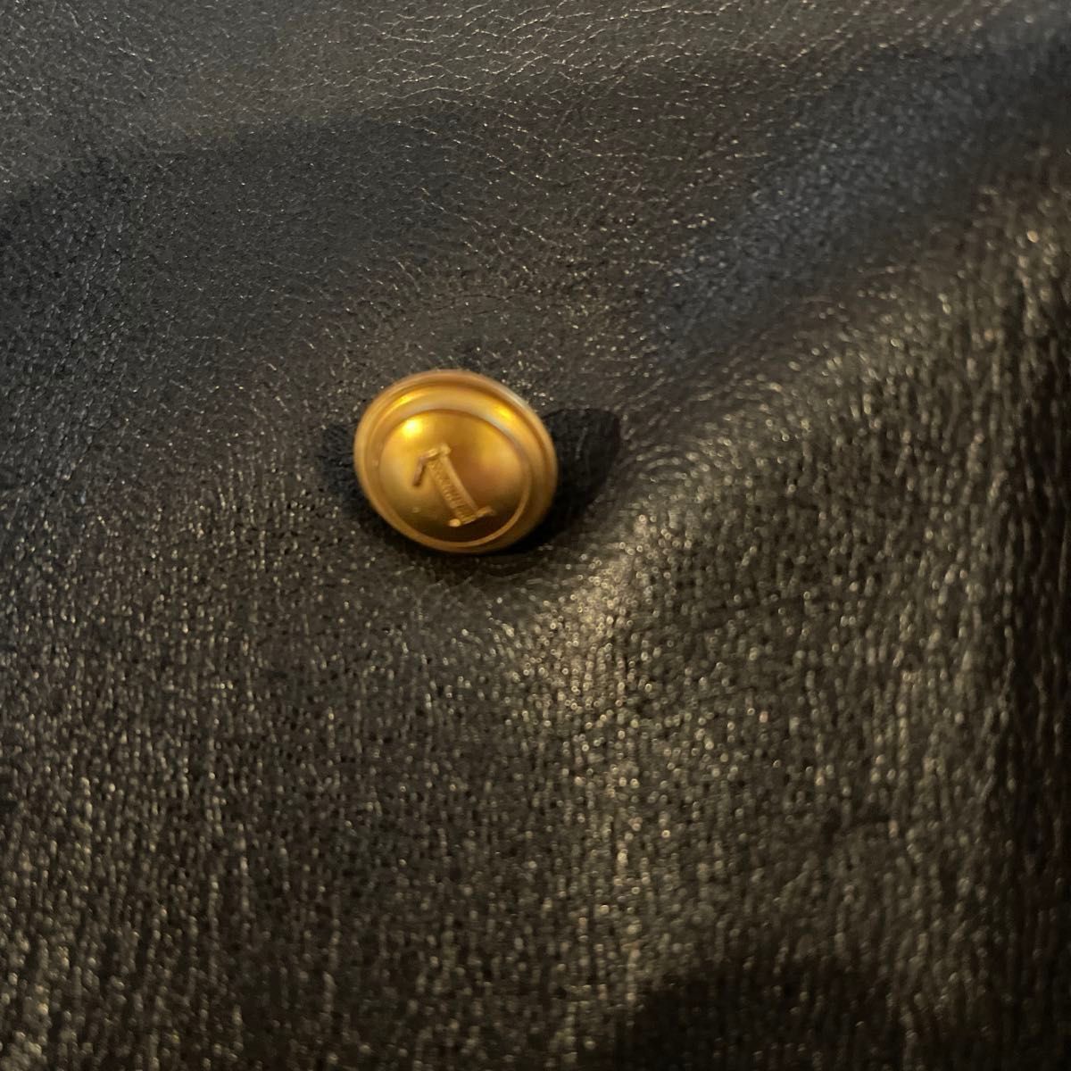 アニエス・ベースペシャル　ナポレオン　フィフル　ライダース　金ボタン　38サイズ 羊革