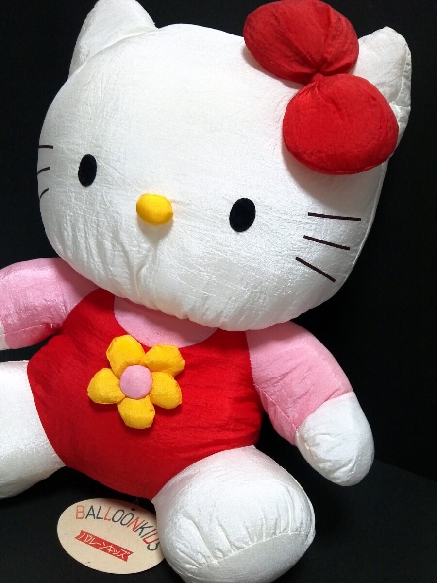 当時物　Hello Kitty ハローキティ　ぬいぐるみ (大)　BALLONKIDS バルーンキッズ サンリオ 1993年_画像3