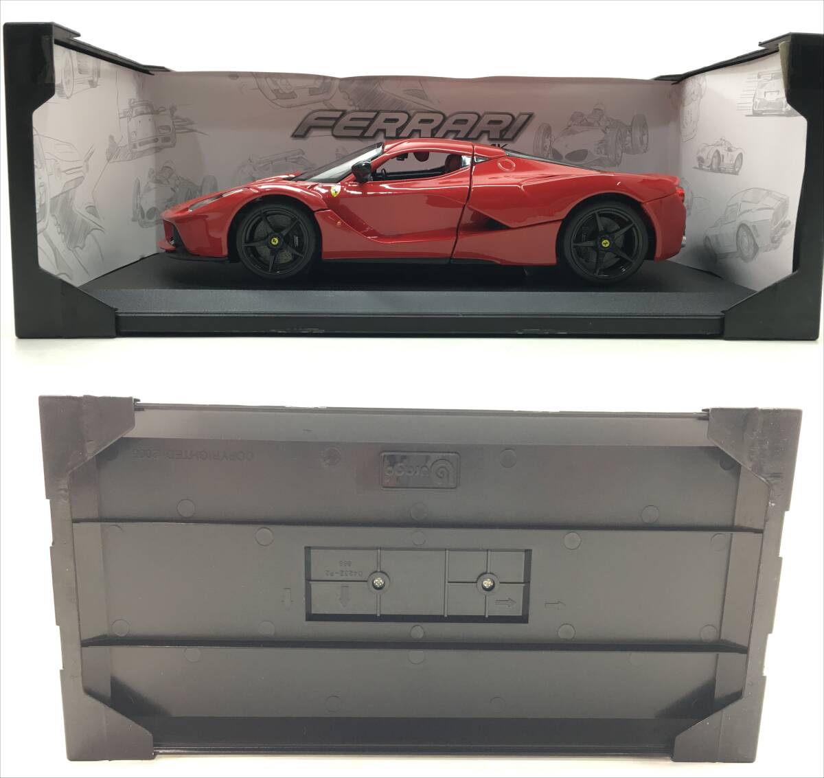 [2106] BBurago 1/18 Ferrari LaFerrari minicar Ferrari Bburago secondhand goods 