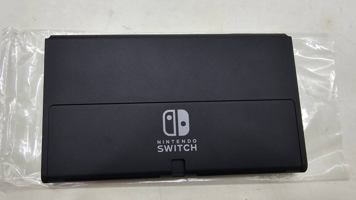 【1467】1円~ ① Nintendo Switch ニンテンドー スイッチ 有機EL ネオンレッド ブルー HEG-001 XTJ 完動品 中古品_画像3