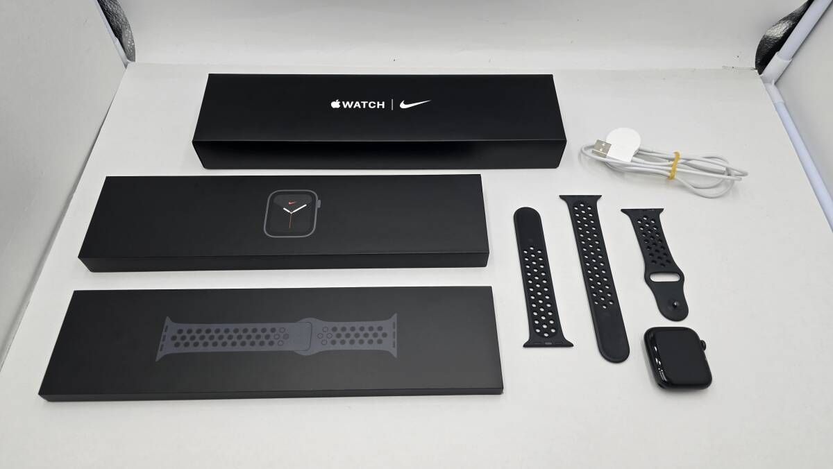 [1493]Apple Watch Nike SE 44mm GPS+Cellular MG0A3J/A A2356 Space gray aluminium use limitation - battery 100% working properly goods secondhand goods 