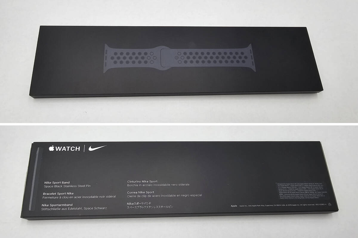 【1493】Apple Watch Nike SE 44mm GPS+Cellular MG0A3J/A A2356 スペースグレイ アルミニウム 利用制限- バッテリー100% 完動品 中古品_画像8