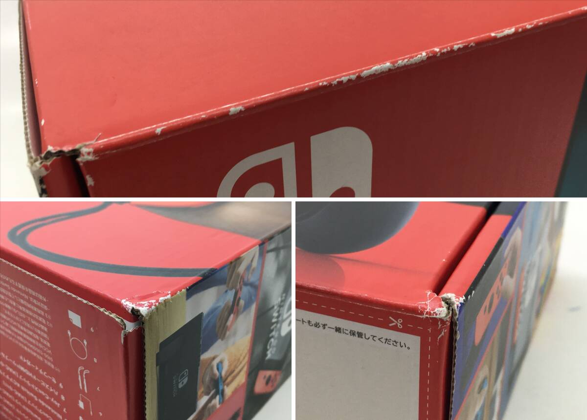 [1647][1 jpy ~] Nintendo Switch body only XKJ switch light operation verification ending secondhand goods 