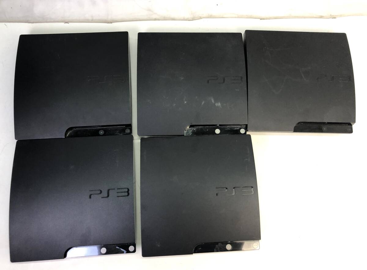 【1936】PS3 本体 5点まとめ プレイステーション ソニー 通電のみ確認済み 中古品の画像1