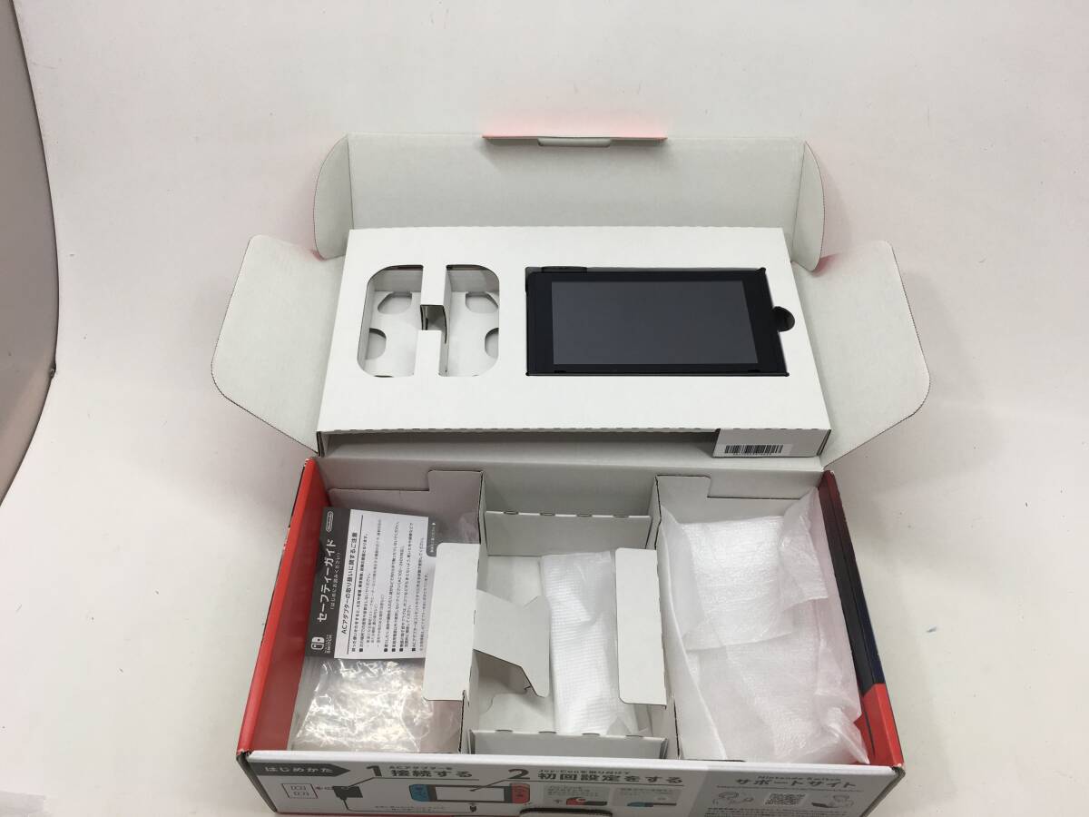 [1647][1 jpy ~] Nintendo Switch body only XKJ switch light operation verification ending secondhand goods 
