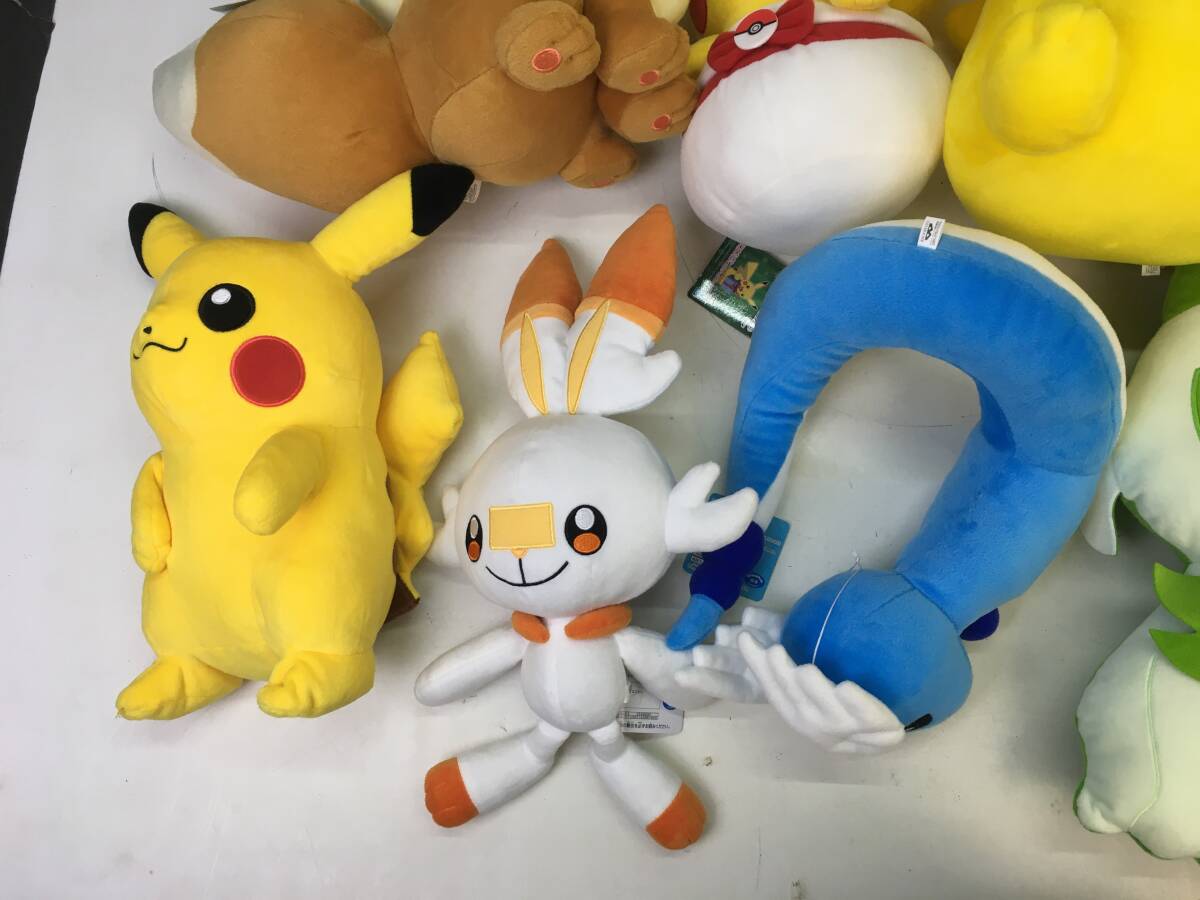 【1915】ポケモン ぬいぐるみ 9点まとめ ピカチュウ ニャオハ イーブイ 他 中古品の画像6