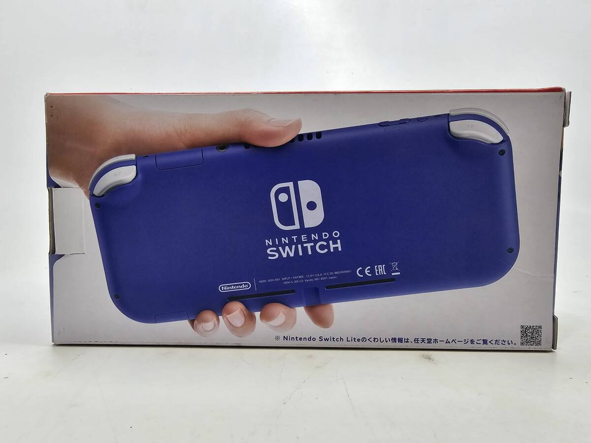 【1463】1円~ ① Nintendo Switch Lite ニンテンドー スイッチ ライト Blue HDH-001 XJJ 完動品 中古品_画像9