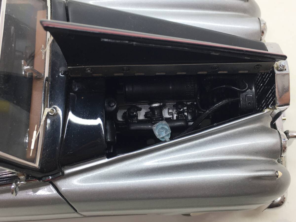 [2104]FRANKLIN MINT 1955 ROLLS-ROYCE SILVER CLOUD Ⅰ Franklin Mint Rolls Royce silver k loud I minicar secondhand goods 