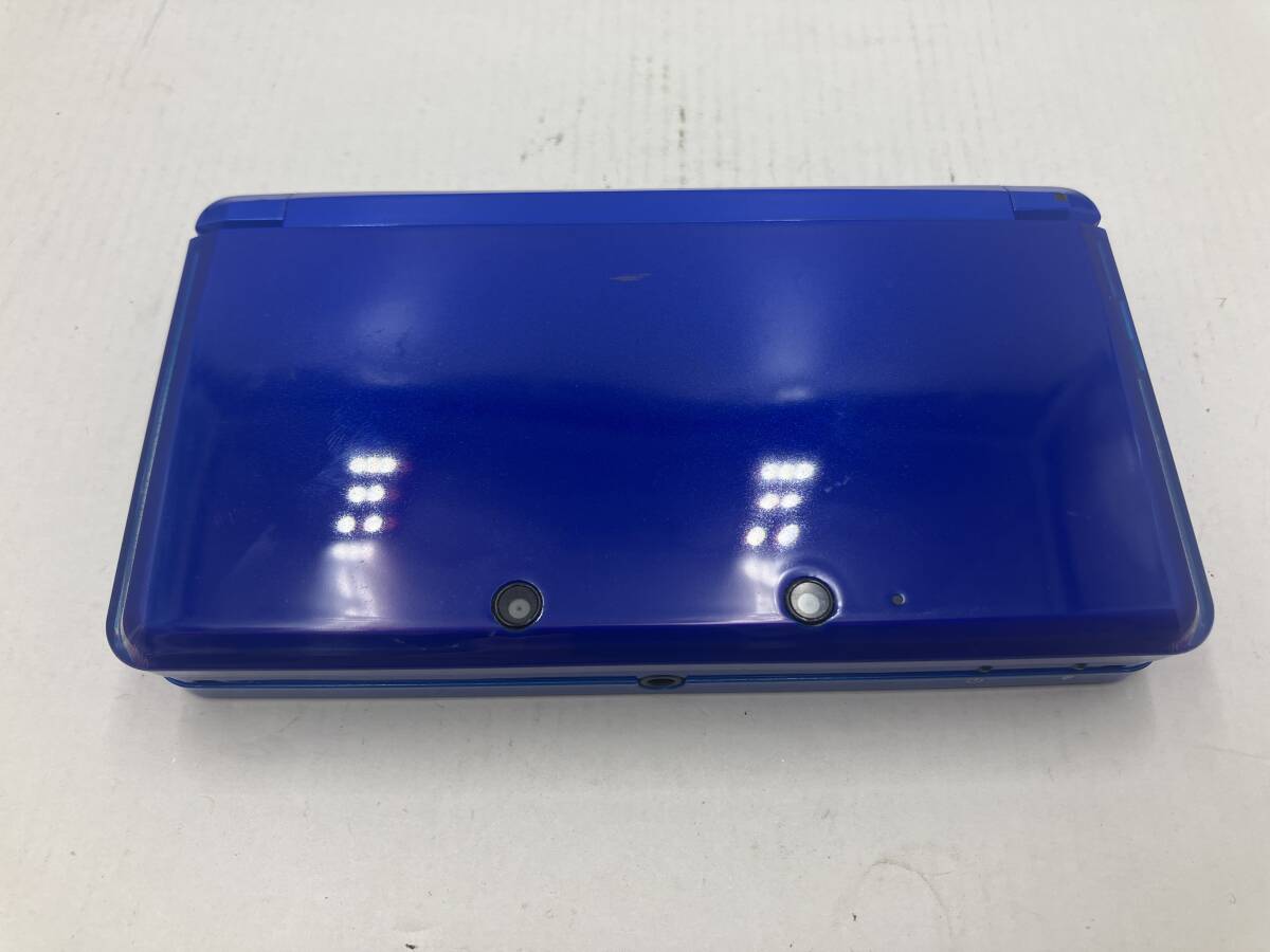 [1260][1 jpy ~] Nintendo 3DS body only cobalt blue box none Nintendo game hard operation verification ending secondhand goods 