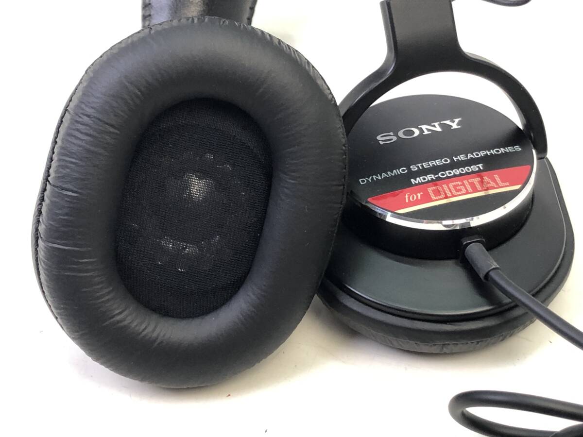 【2048】[1円~]SONY ソニー モニターヘッドホン MDR-CD900ST 動作未確認 ジャンク品_画像3