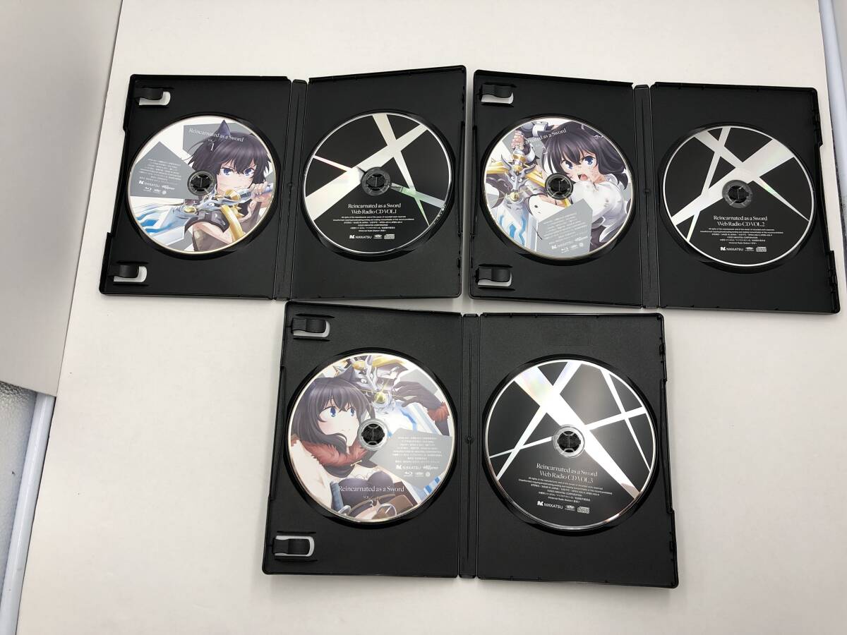 [2210] anime Blu-ray rotation raw once done . was 1~3 volume set secondhand goods 