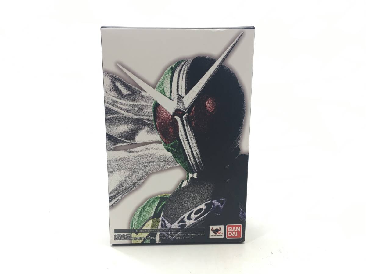 【2163】S.H.Figuarts 仮面ライダーW サイクロンジョーカー (真骨彫製法) S.H.フィギュアーツ 中古品_画像1