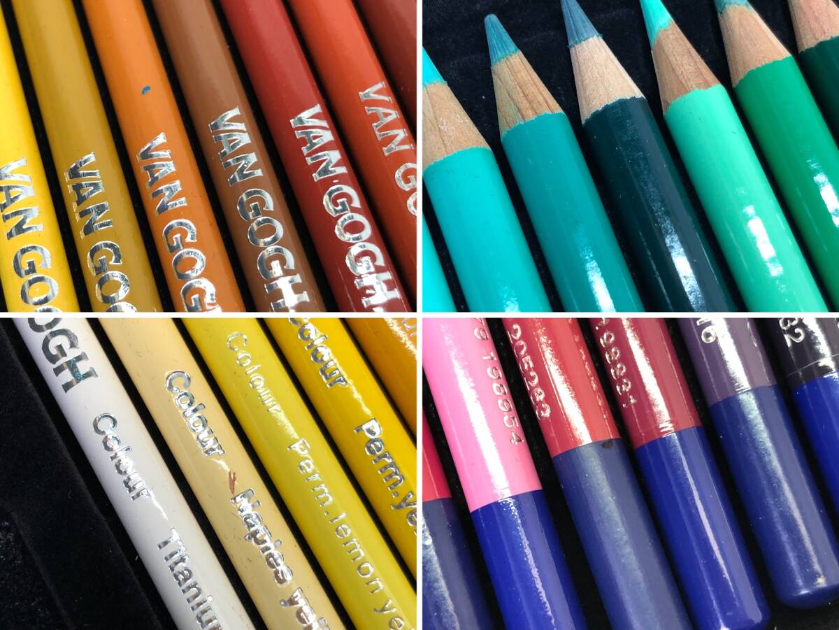 [2039] Van go ho акварель цветные карандаши 60 -цветный набор 97740065 TALENS VAN GOGH товары для творчества текущее состояние товар 