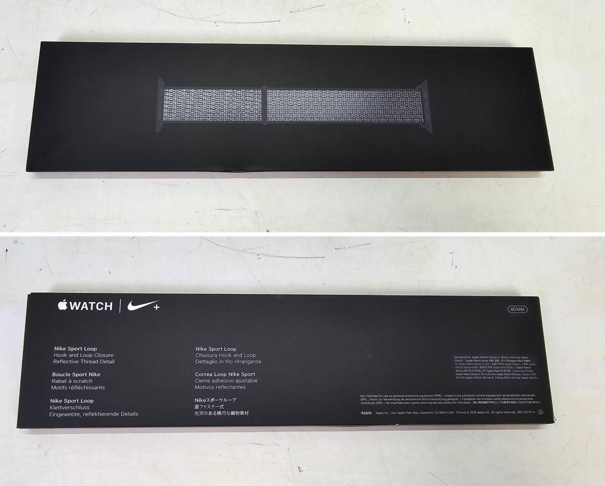 [1407]Apple Watch Series 4 40mm GPS Space Gray Aluminim MU7G2J/A A1977 battery most high capacity 89% working properly goods secondhand goods 
