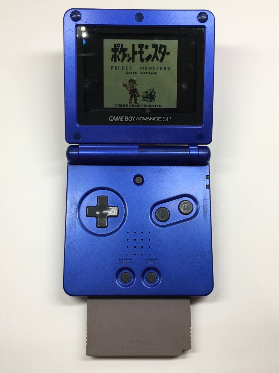 [2220] retro game Game Boy Advance SP azulite blue Pokemon green sapphire 2 ps total 4 point set start-up has confirmed secondhand goods 