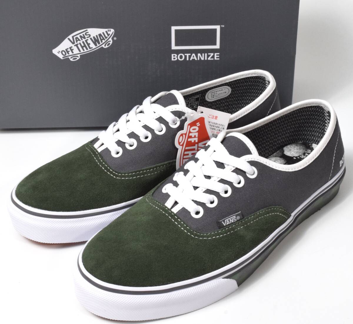 未使用 VANS × BOTANIZE バンズ ボタナイズ Authentic オーセンティック 27.5cm 撥水加工 スニーカー_画像1