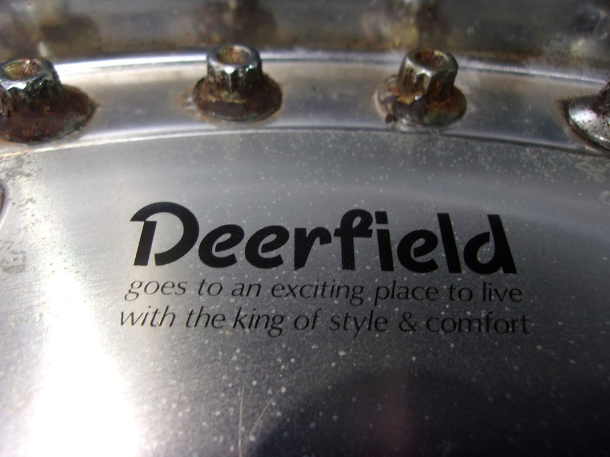 ★激安!★WORK ワーク Deerfield ディアフィールド 16インチホイール 8J-24.5 6穴 PCD139.7 1本 テラノして使用 / 4KR4-1521の画像5