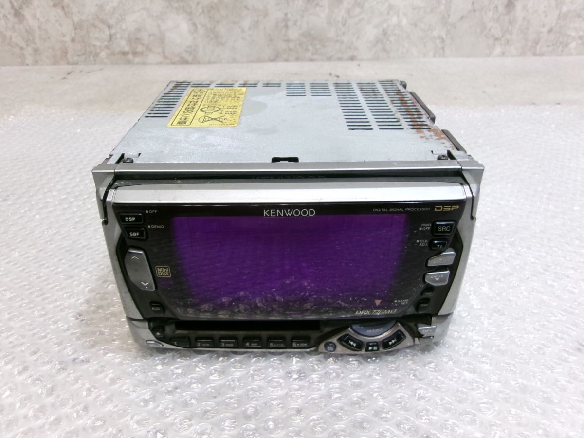 ★激安!★KENWOOD ケンウッド DPX-770MD/N CD MD デッキ プレーヤー オーディオ ラジオ 2DIN / R5-498_画像1