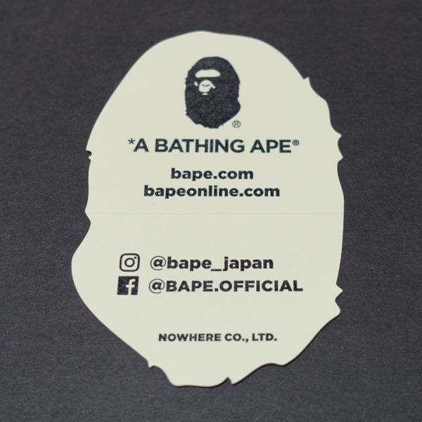 BAPE DOT BIG APE HEAD ステッカー_画像2