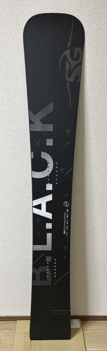 SG SNOWBOARDS B.L.A.C.K 169cm_画像1