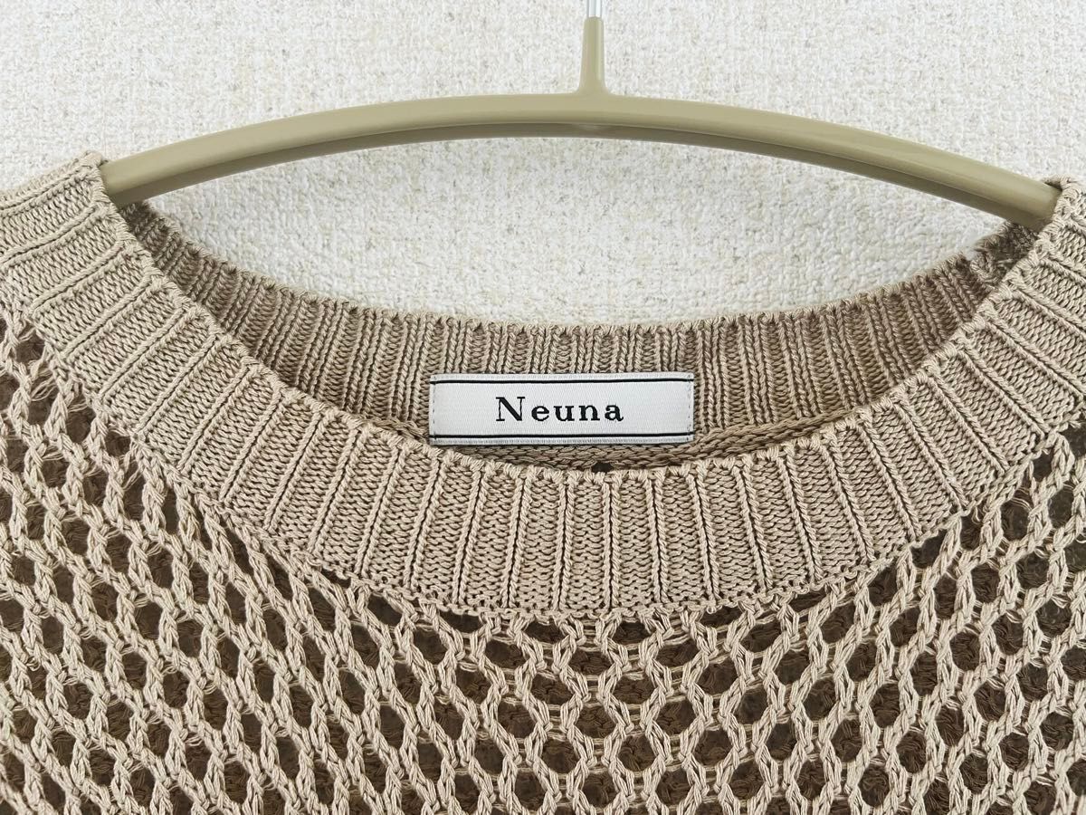 【美品】NEUNA シアーシースルーフィッシュネットビッグベスト 完売品