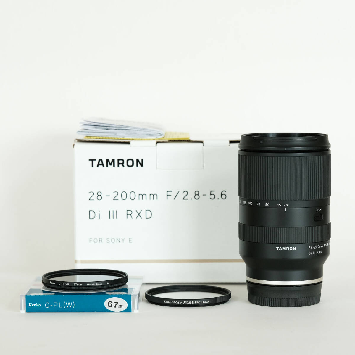 [フィルター2種付] TAMRON 28-200mm F/2.8-5.6 Di III RXD (Model A071) [ソニーE用] / SONY Eマウント / フルサイズの画像1