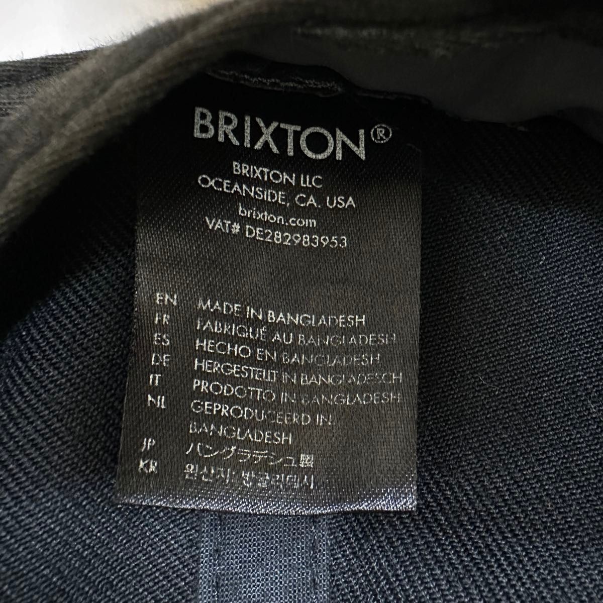 Brixton ブリクストンキャップ 帽子 スナップバック アメカジ Cap キャップ CAP ブラック 帽子 黒