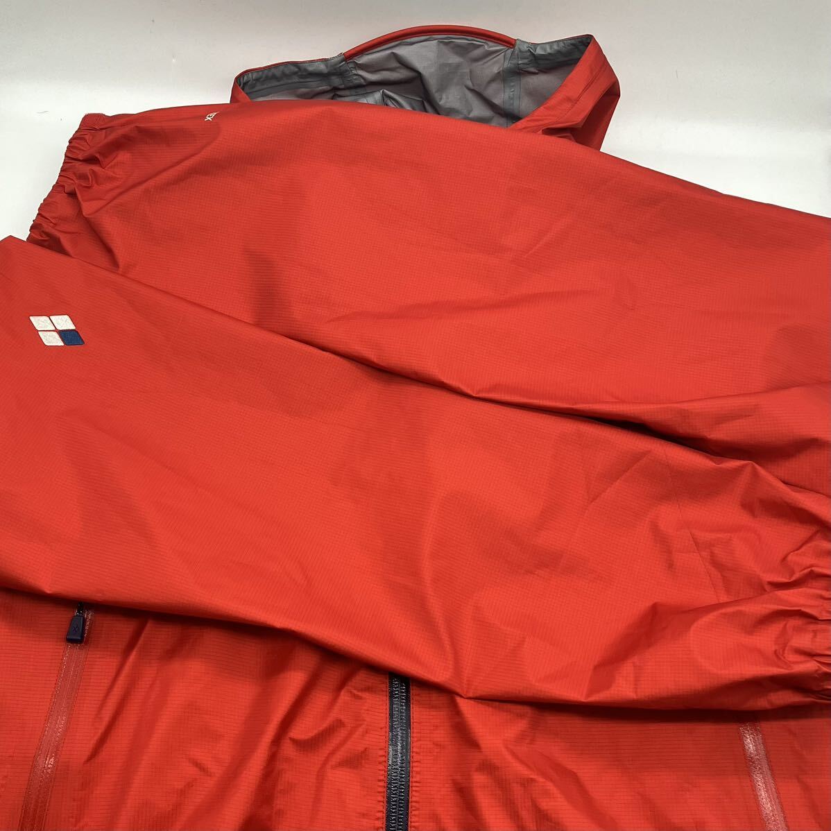 【XL】 mont-bell Storm Cruiser Jacket GORE-TEX Red モンベル ストームクルーザー ジャケット ゴアテックス レッド F583_画像4