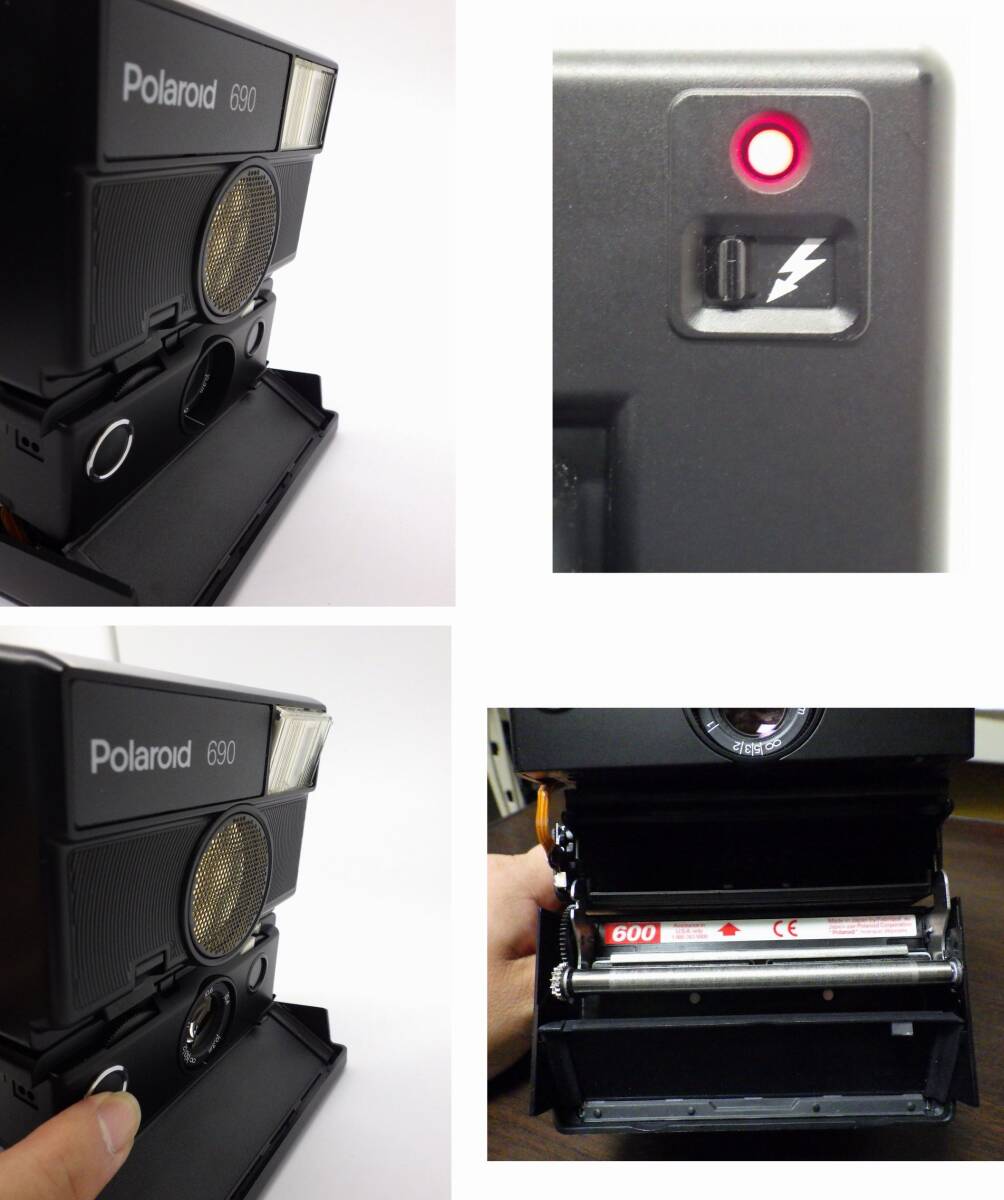 Polaroid ポラロイド 690 インスタントカメラ 現状渡し（一応、撮影は出来た）_画像7