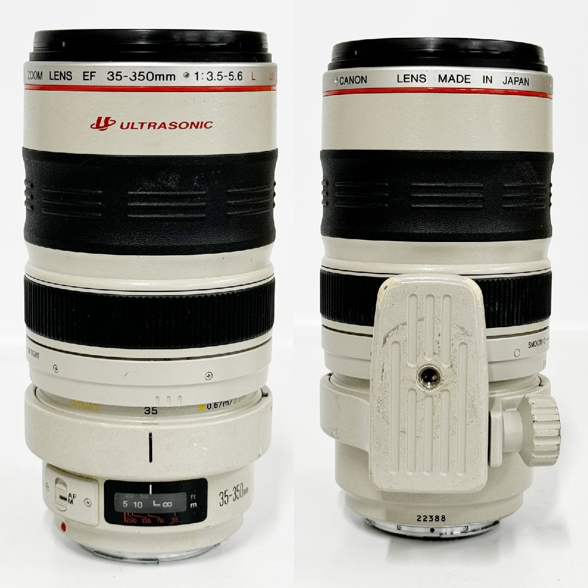 ★Canon キャノン ZOOM EF 35-350mm 1:3.5-5.6 L ULTRASONIC 一眼レフ カメラ レンズ EW-78 フード 16770O5._画像2