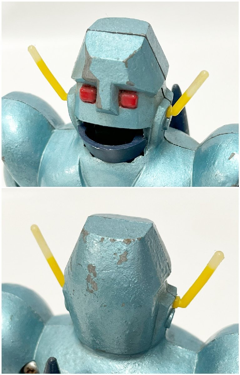 ★当時物 超合金 がんばれロボコン ガンツ先生 全長 12.5cm ポピー 玩具 石森プロ 東映 昭和レトロ ビンテージ 現状品 224G15-13_画像4