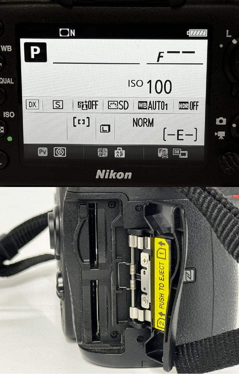 ★シャッターOK◎ Nikon ニコン D7200 DX AF-S NIKKOR 18-135mm 1:3.5-5.6G ED 一眼レフ デジタルカメラ ボディ レンズ 説明書 16696O5-9_画像6