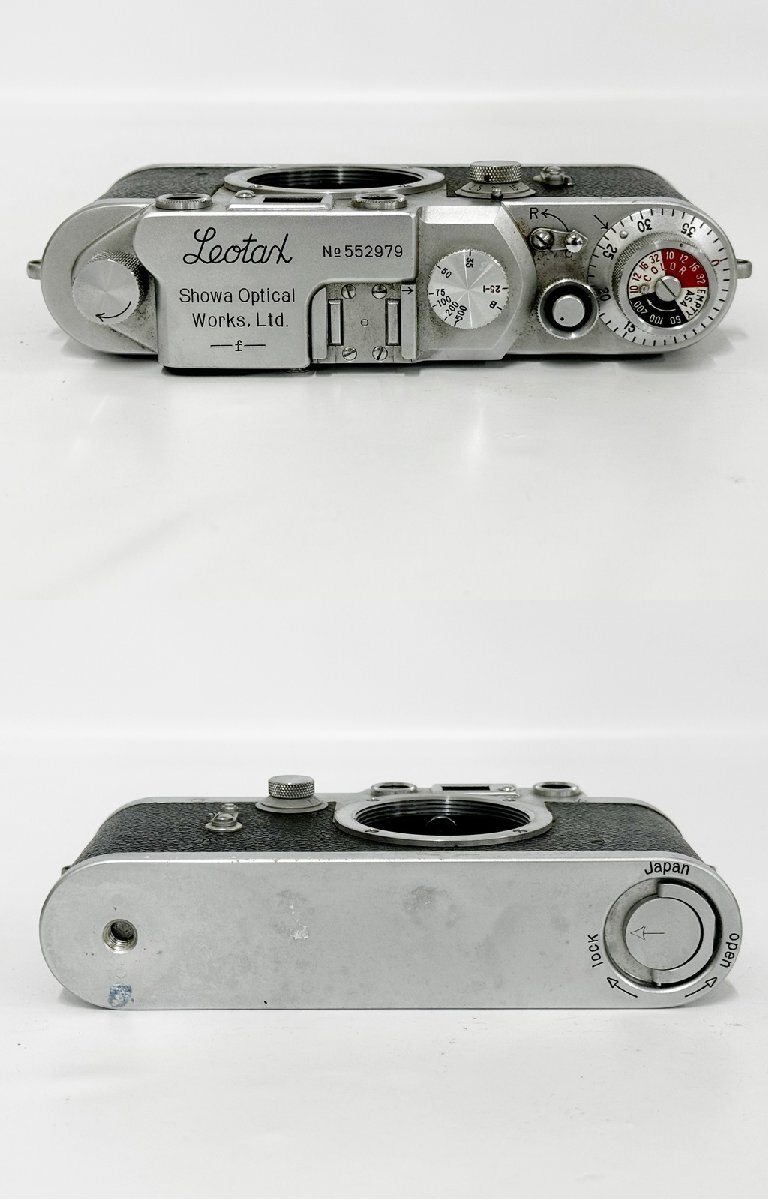 *Leotax T Leo tuck sHexar 1:3.5 f=50mm range finder film camera body lens case attaching 16715O5-9