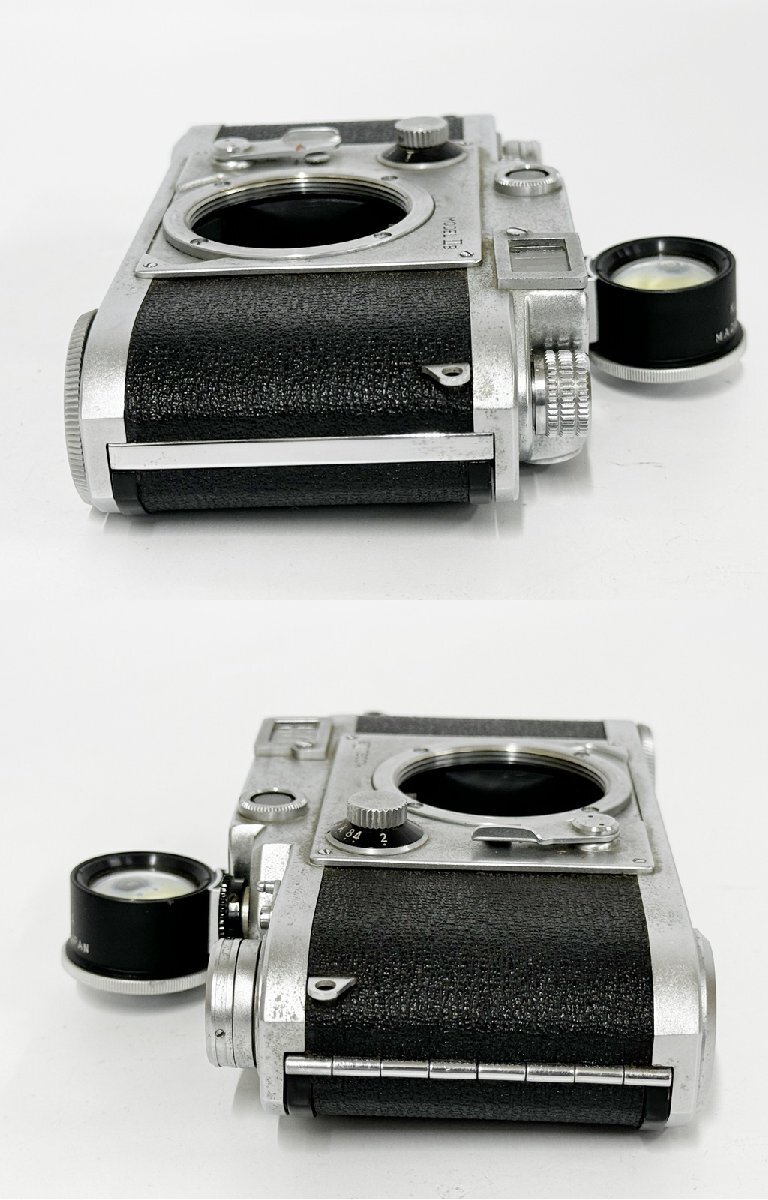 ★シャッターOK◎ minolta-35 ミノルタ MODEL ⅡB SUPER ROKKOR 1:1.8 5cm KOMURA 135mm 1:3.5 レンジファインダーカメラ 16730O13-7_画像4