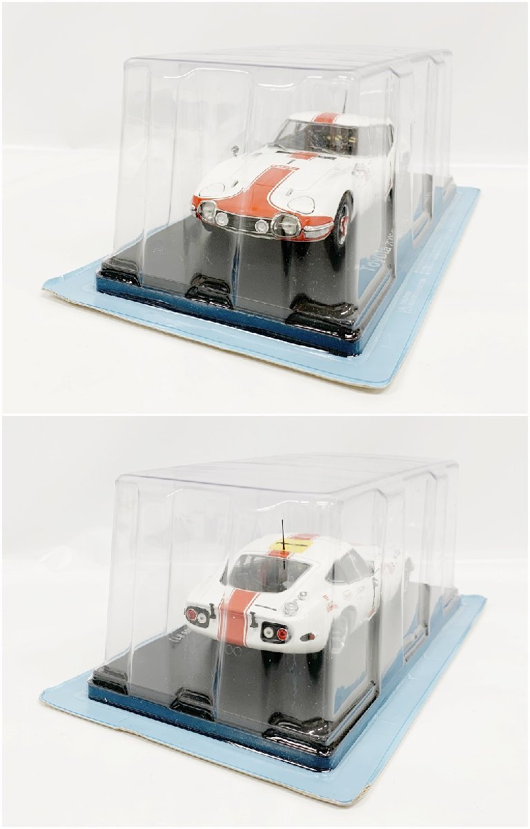 ★Toyota トヨタ 2000GT (1967 Fuji 24 Hours #1) / SUBARU スバル 360 (1958) 1/24 国産名車コレクション 2点 おまとめ 2508K15-5_画像3