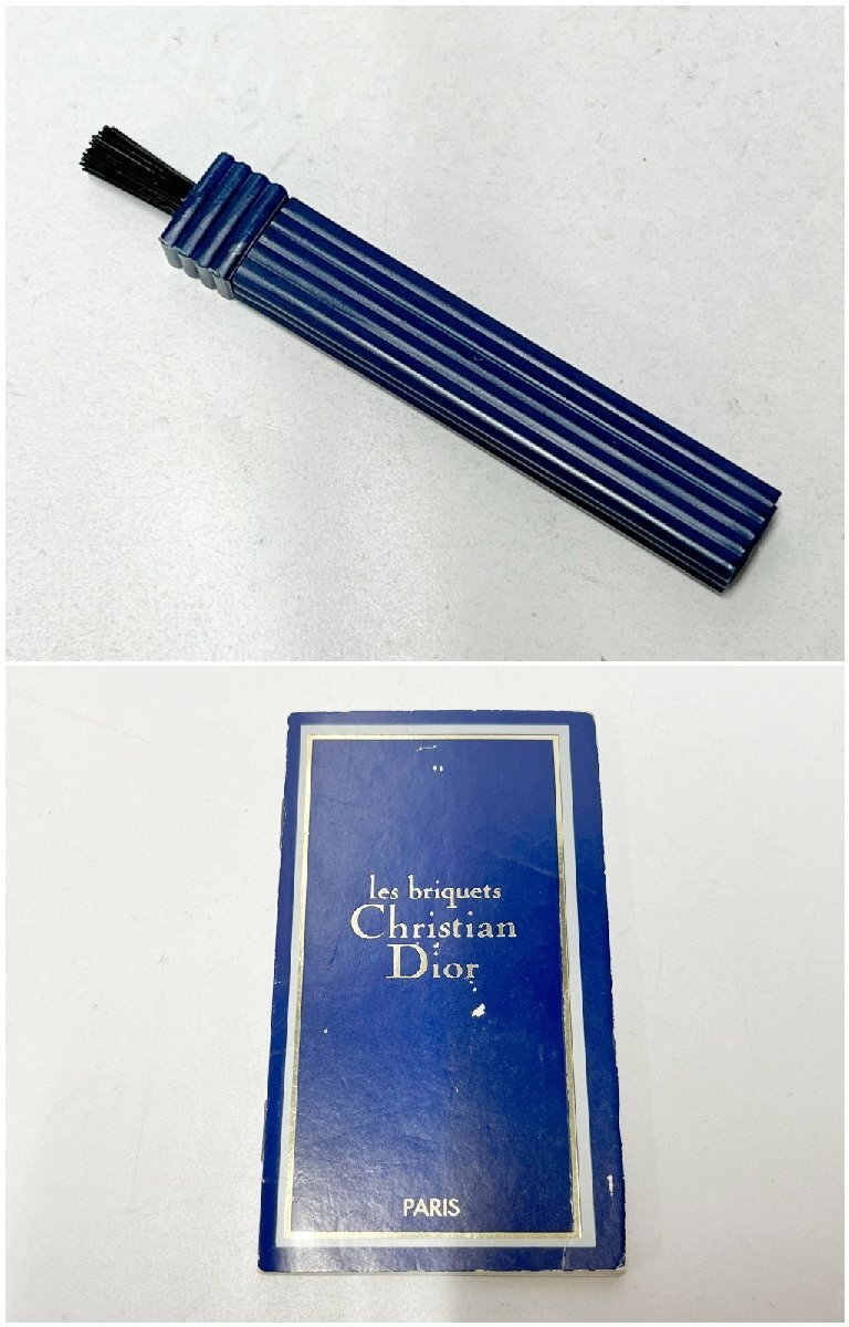 ★Christian Dior クリスチャン ディオール ガスライター ゴールドカラー 喫煙具 ケース・説明書付き 315G17-20_画像8