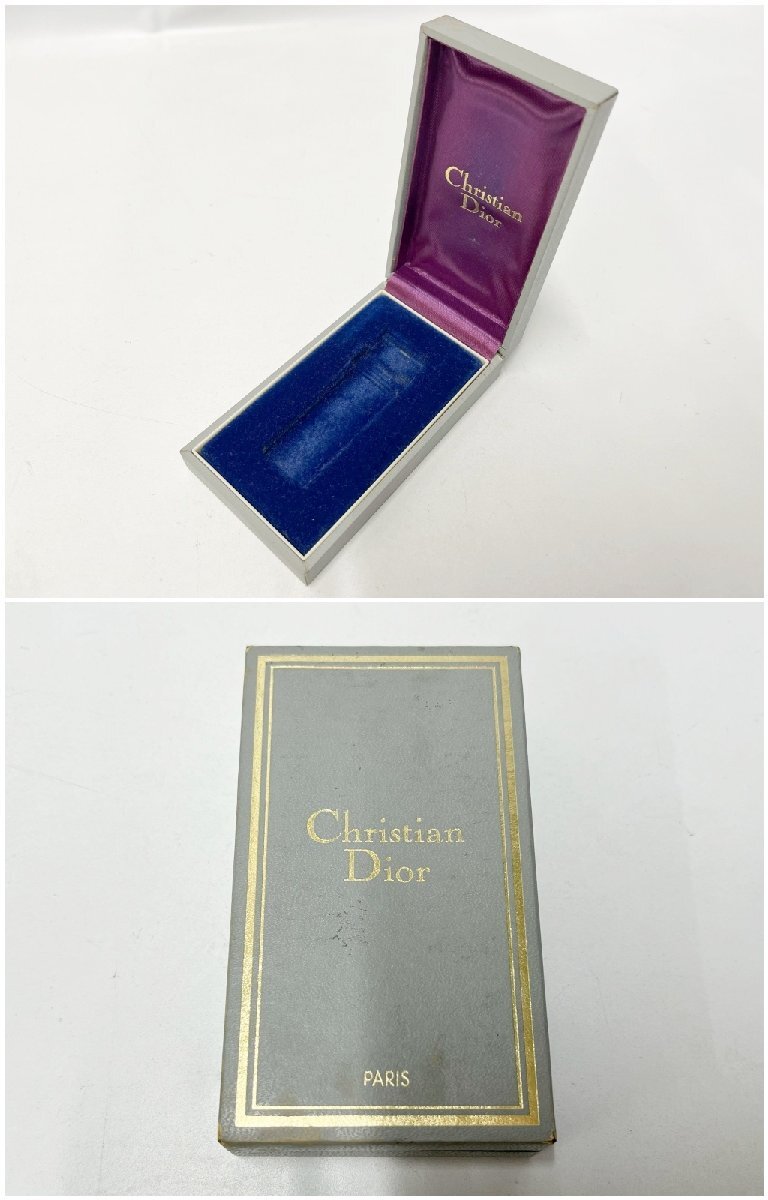 ★Christian Dior クリスチャン ディオール ガスライター ゴールドカラー 喫煙具 ケース・説明書付き 315G17-20_画像6