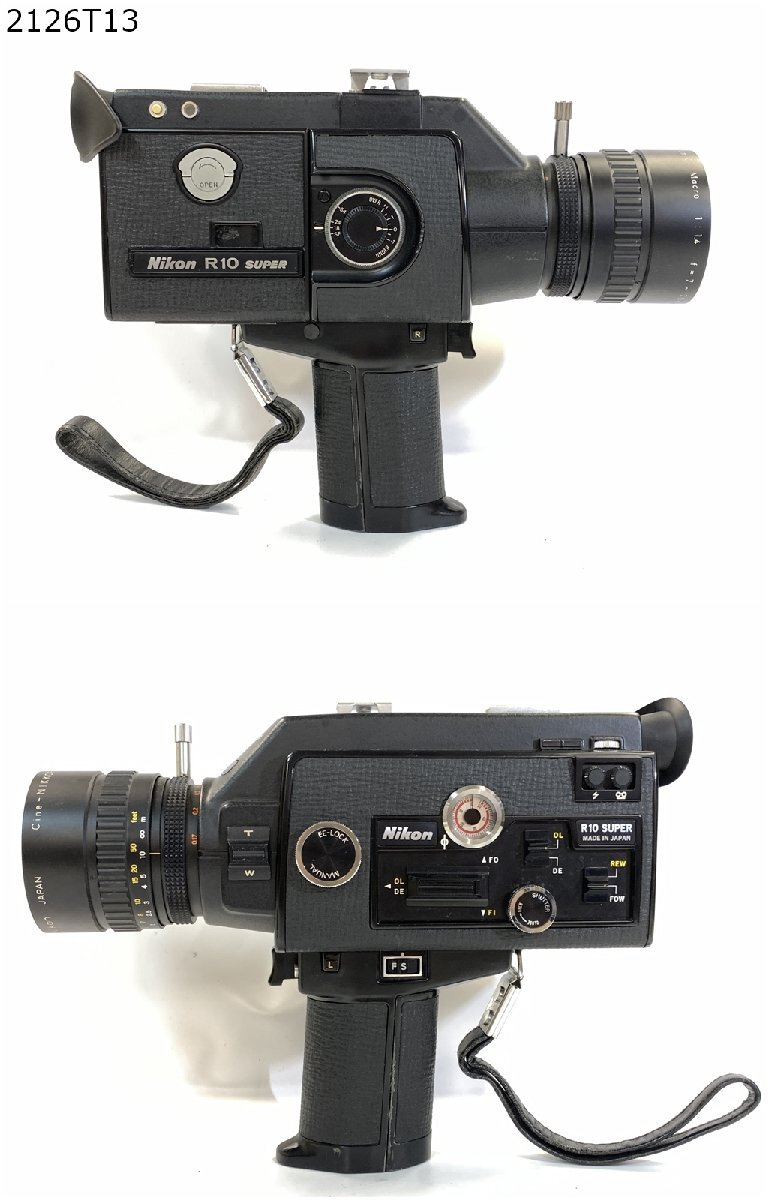 Nikon ニコン R10 SUPER Cine-NIKKOR Zoom・C Macro 1:1.4 f=7-70mm 8ミリ シネカメラ フィルムカメラ 2126T13-14_画像2