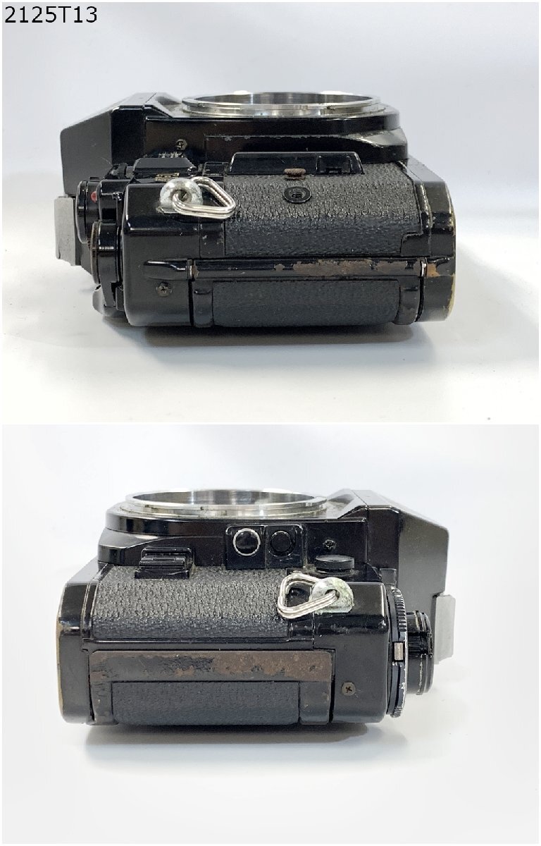 ★Canon キャノン A-1 FD 50mm 1:1.4 35-105mm 1:3.5-4.5 一眼レフ フィルムカメラ ボディ レンズ フード 通電可能 ジャンク 2125T13-8_画像4