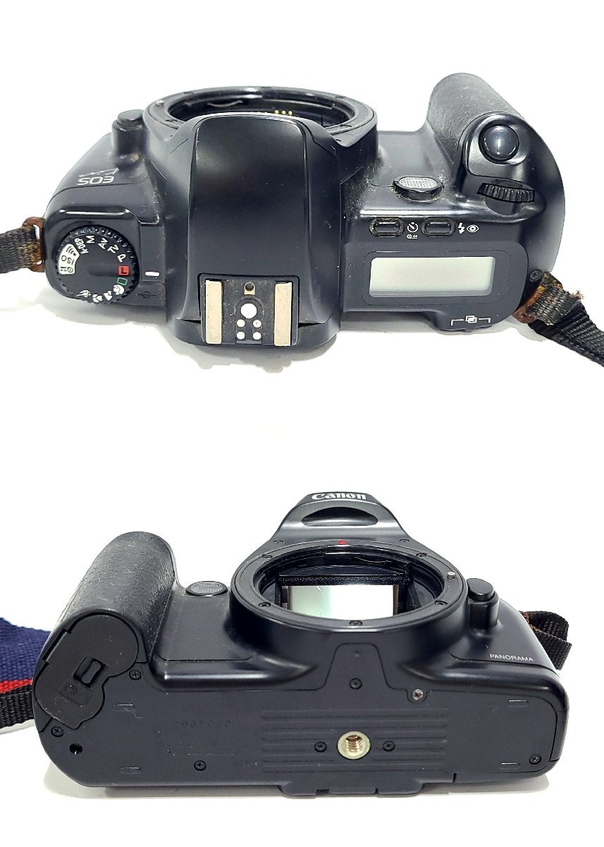 ★シャッターOK◎ Canon EOS Kiss EF 35-80mm 1:4-5.6 Ⅲ 75-300mm 1:4-5.6 Ⅱ キャノン 一眼レフ フィルムカメラ ボディ レンズ 8931M12.の画像3