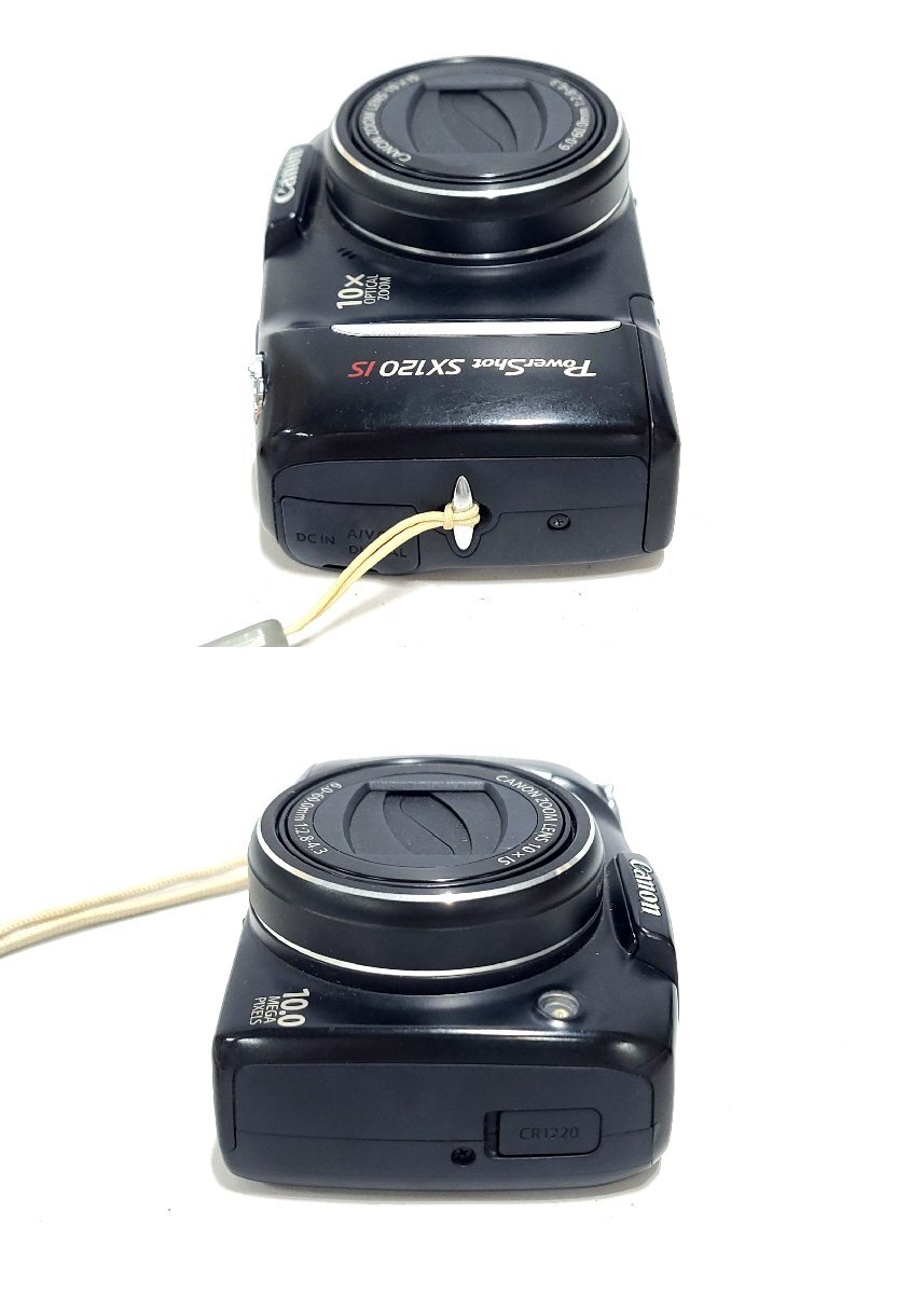 ★通電OK◎ CANON Power Shot SX120IS PC1431 キャノン パワーショット コンパクトデジタルカメラ 8933M12.の画像4