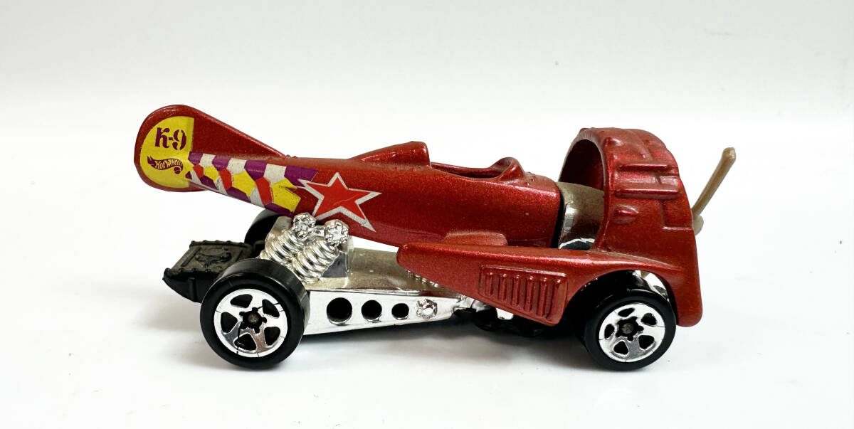 現状品 ビンテージ ミニカー HOT WHEELS ホットウィール ドッグファイター レッド 1996 5-17_画像4