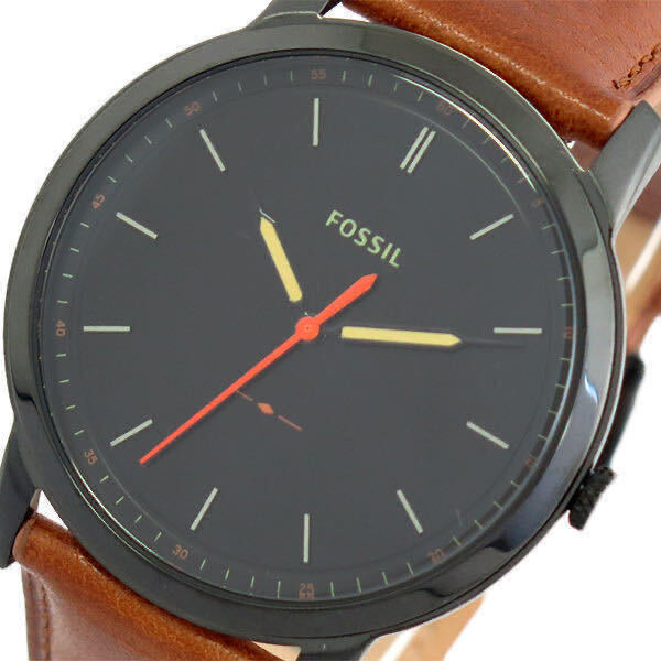 フォッシル FOSSIL 腕時計 メンズ FS5305 クォーツ ブラック ブラウン ブラック_画像2