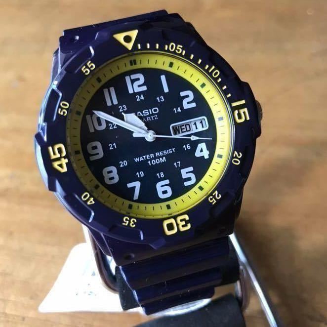 【新品】【箱無し】カシオ CASIO ダイバールック メンズ 腕時計 MRW-200HC-2B ネイビー_画像1