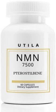 ⑩24個セット UTILA NMN7500mg NMN+メチル化 レスベラトロール（プテロスチルベン）サプリメント【60カプセル】の画像1
