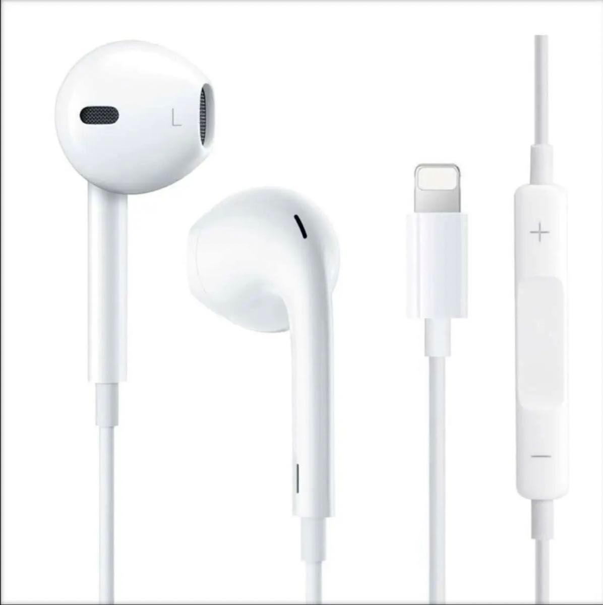 iPhone Pop-up Window Lightning Headset 4.2 有線 音量調節 ヘッドホン 通話対応