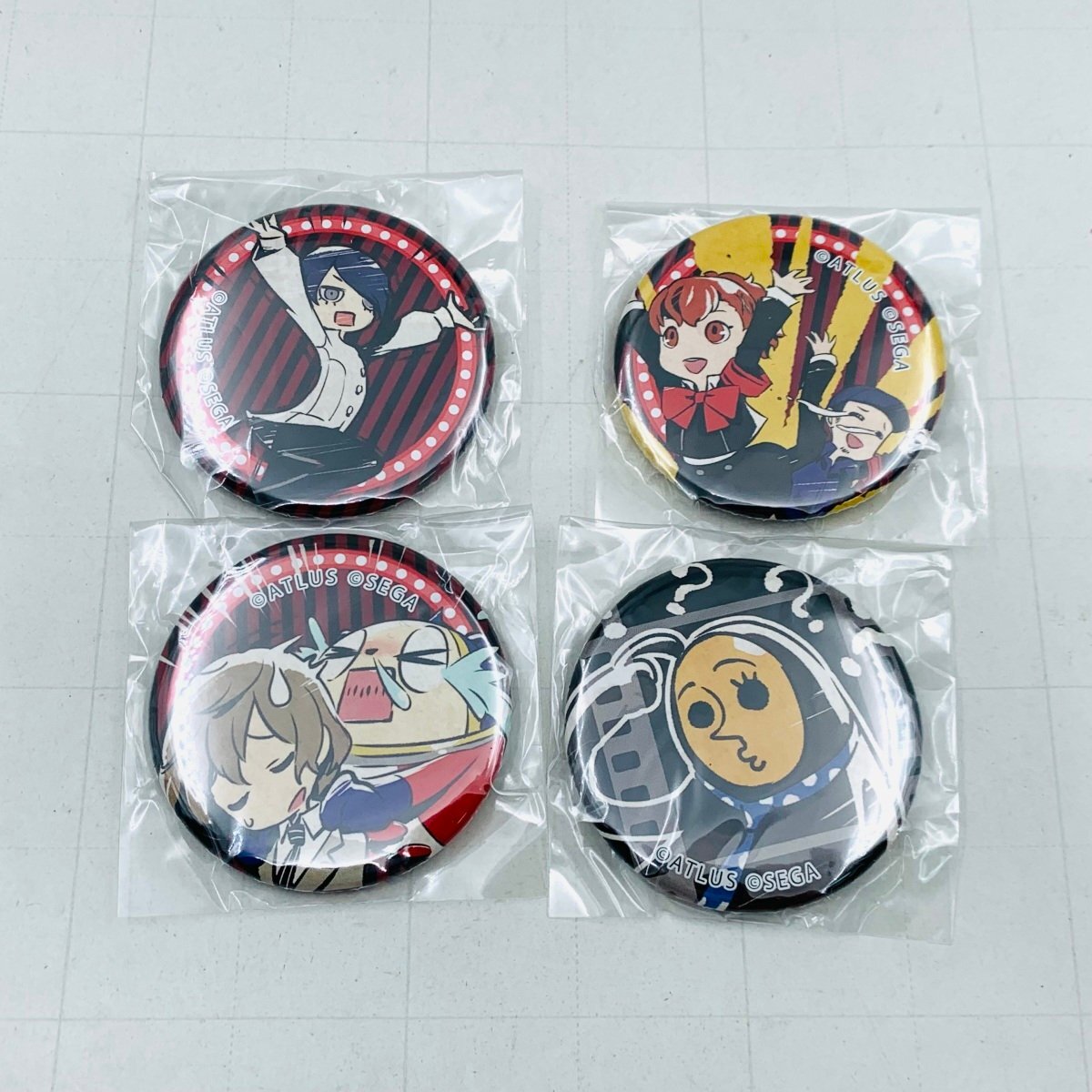 Yahoo!オークション - 新古品 ペルソナQ2 缶バッジコレクション Yahoo!オークション - 新古品 ペルソナQ2 缶バッジコレクション
