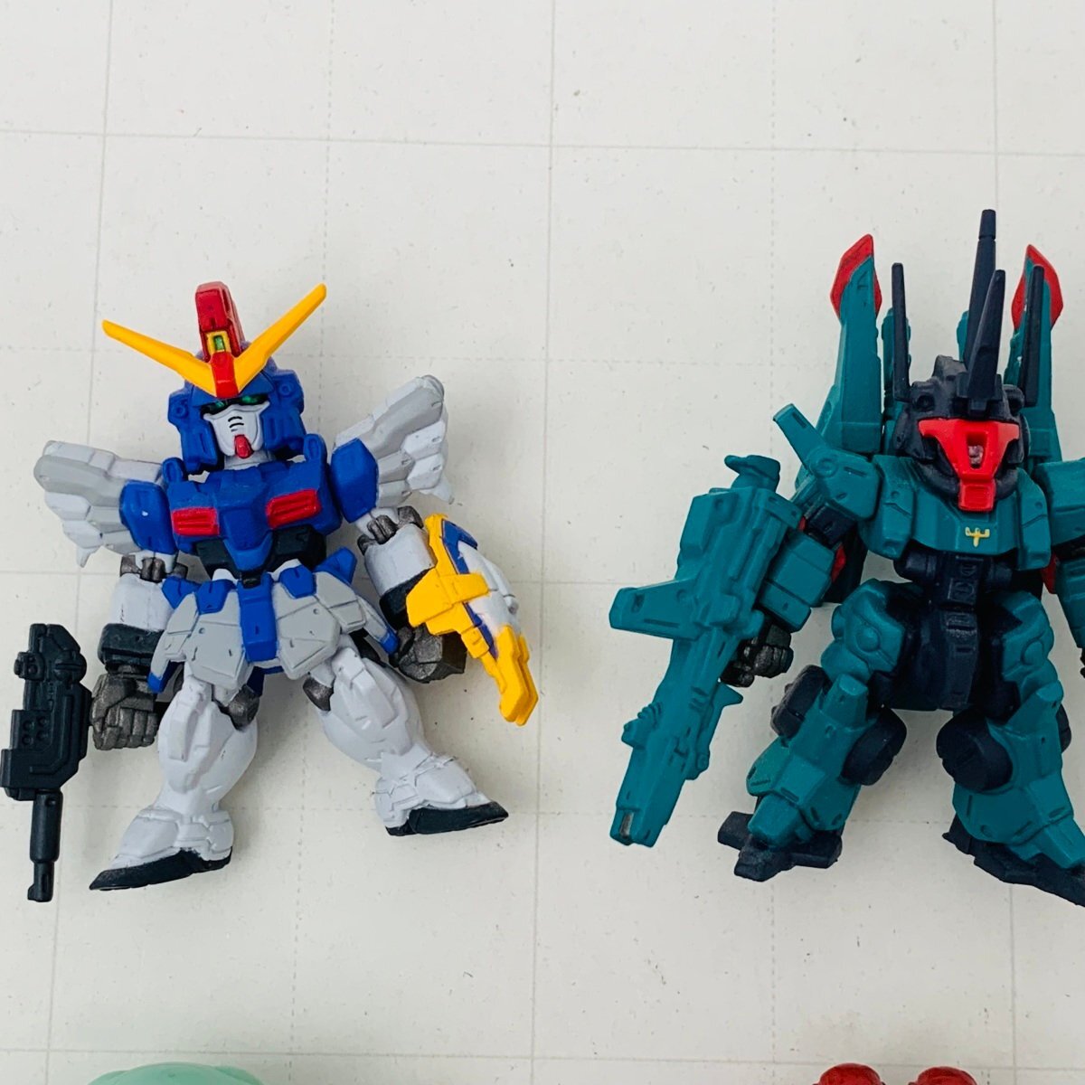 難あり中古品 FW GUNDAM CONVERGE ガンダムコンバージ ガンダムサンドロックEW ドーベン・ウルフ 他 6種セットの画像3