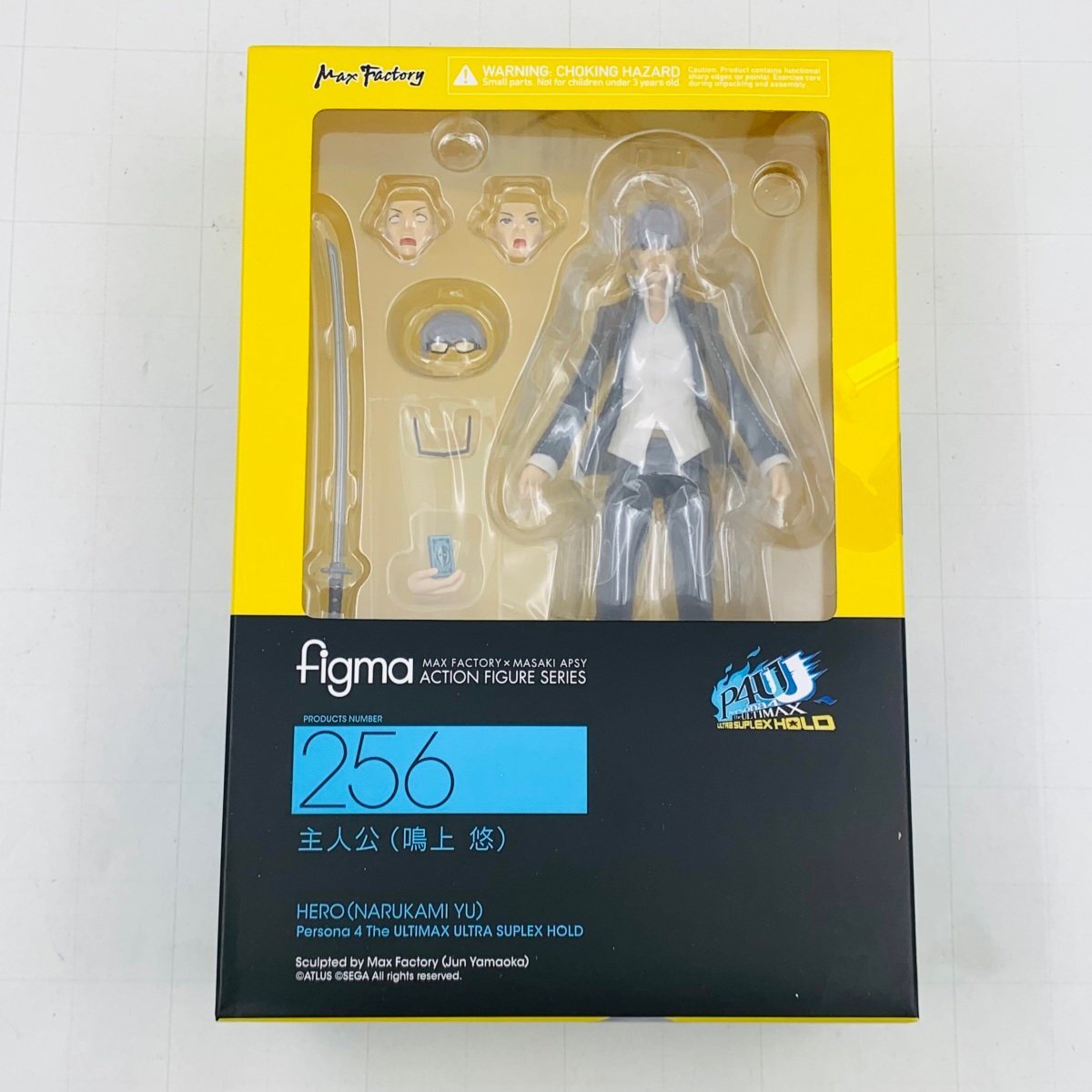  new goods unopened Max Factory figma Persona 4 The ULTIMAX ULTRA SUPLEX HOLD. person .. on . reservation privilege uniform jacket attaching 