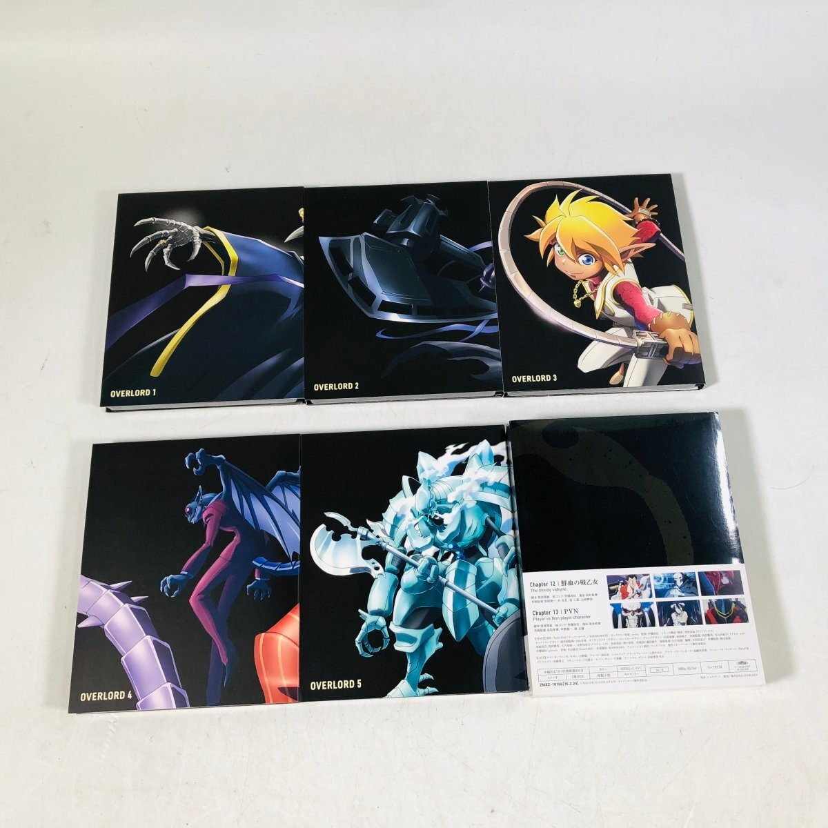 中古 Blu-ray オーバーロード 1期 初回限定版 1~6巻 セット BOX付きの画像3
